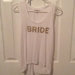 Express Bride tank top